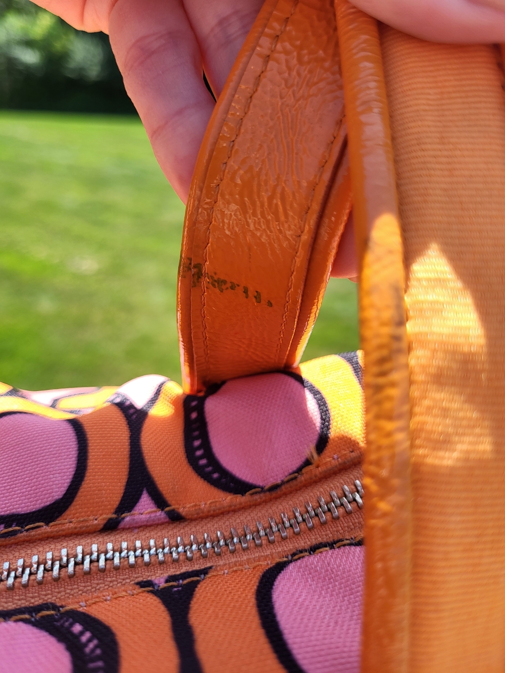 Coach Poppy 3D Optic Glam  Tote - Picture 6 of 9